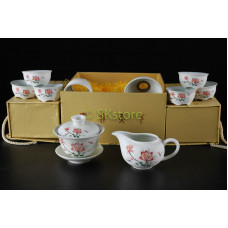 Chinese Teapot Set 9pcs T-001