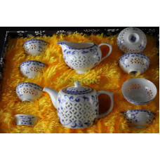 Chinese Teapot Set 9pcs T-011