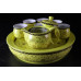 Chinese Teapot Set 8pcs with Ceramic Base T-022